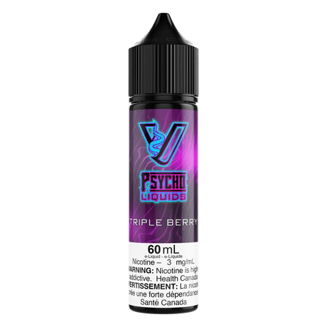 Psycho Vape - Psycho Liquids - 60mL - Triple Berry - Psycho Vape