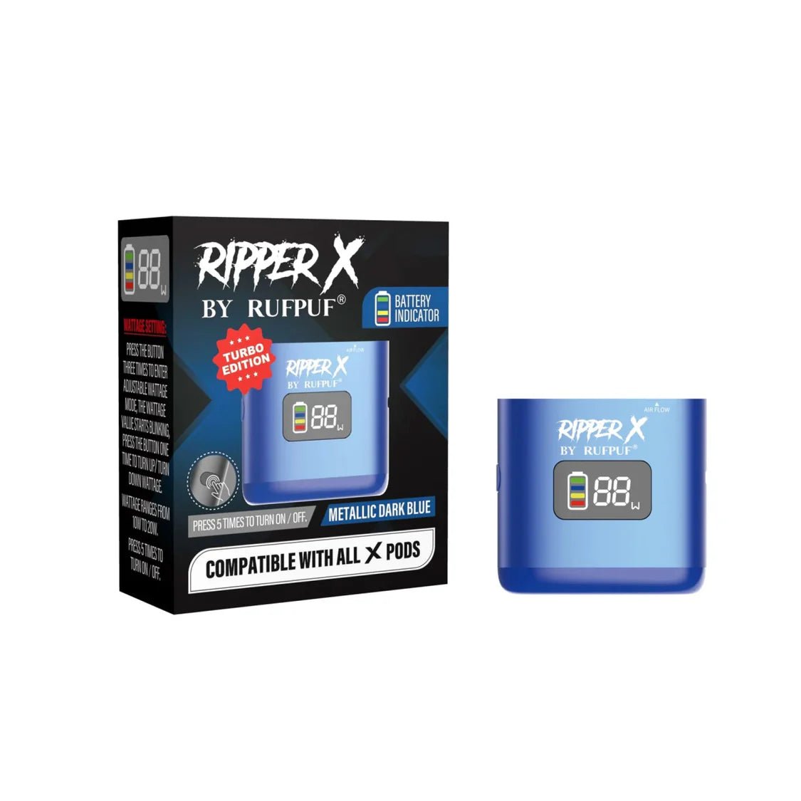 RIPPERX - GCore Ripper X Ultra Device Kit for RipperX - Psycho Vape