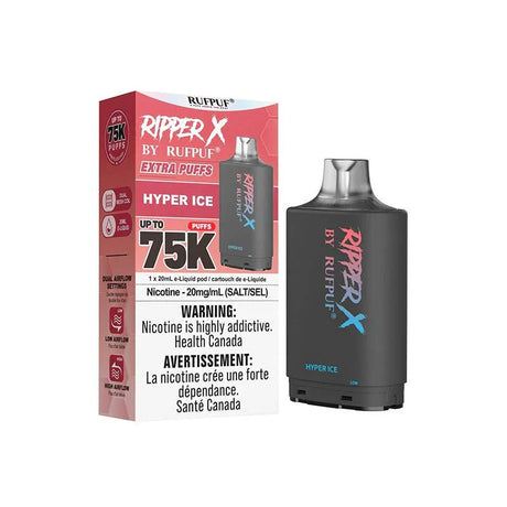 RIPPERX - Ripper X Pod by Rufpuf 75K - Hyper Ice - Psycho Vape