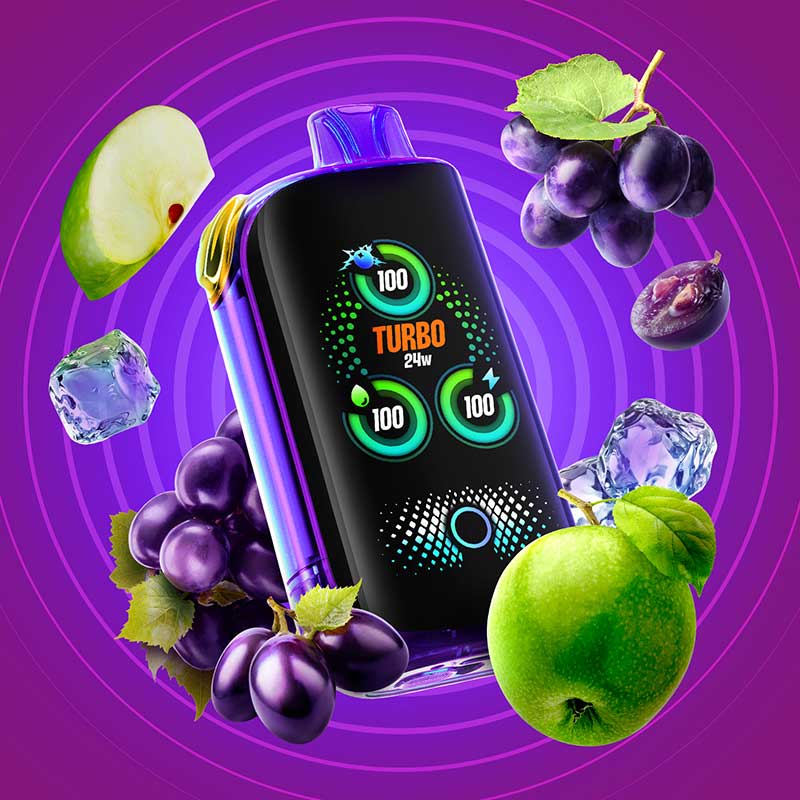 Drip'n by Envi x Fasta Blast 30K Disposable - Grape + Apple (Fusion) - Vapeshop Mania