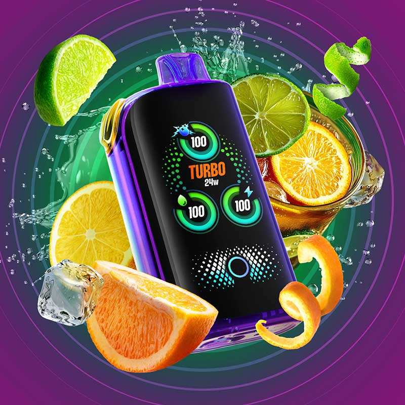 Drip'n by Envi x Fasta Blast 30K Disposable - Spritz Ice + Orange Ice (Fusion) - Vapeshop Mania