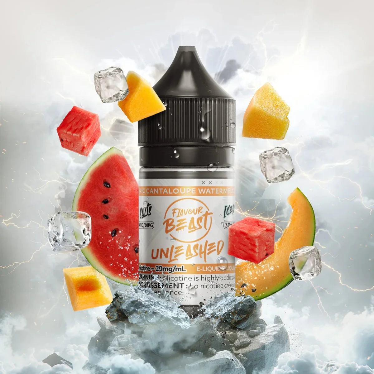 Epic Cantaloupe Watermelon Unleashed by Flavour Beast - Salt Nic Vape Juice - Vapeshop Mania
