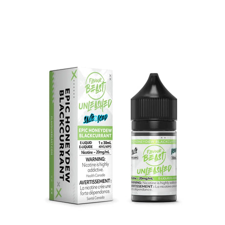 Epic Honeydew Blackcurrant Unleashed by Flavour Beast - Salt Nic Vape Juice - Vapeshop Mania