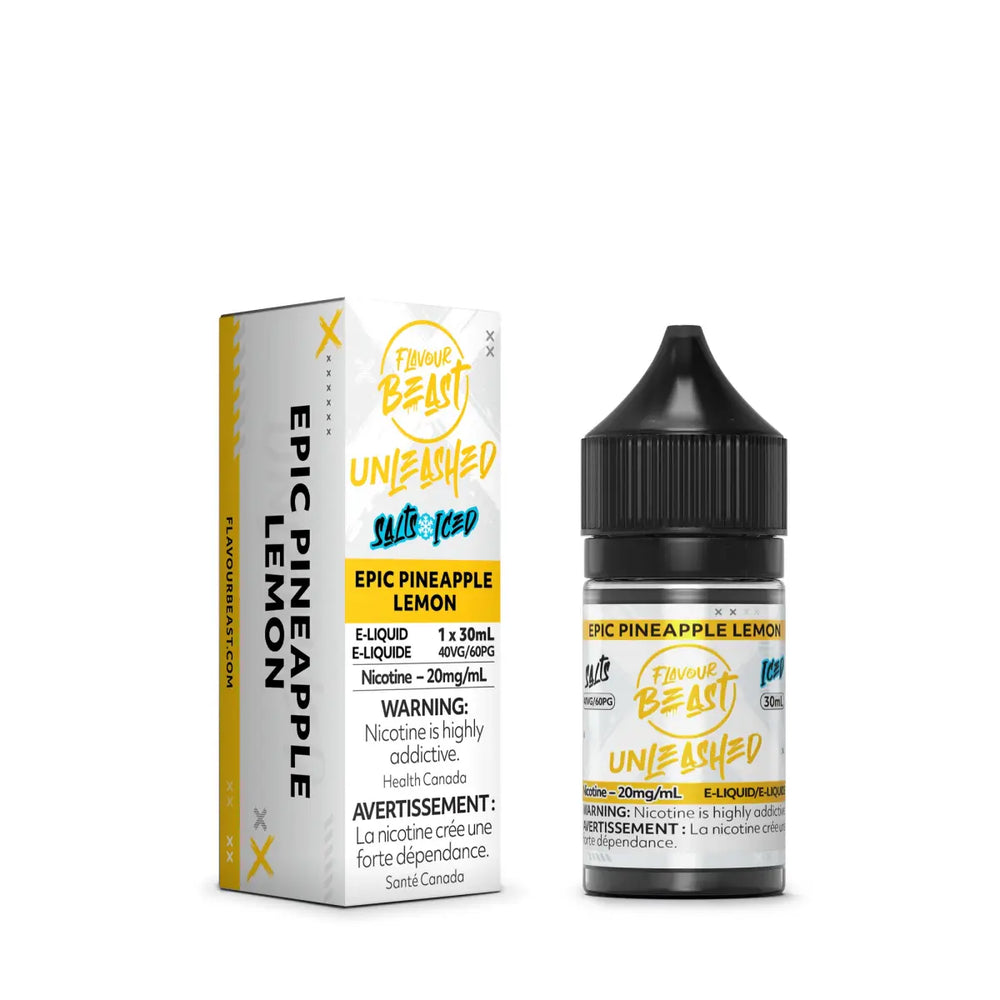 Epic Pineapple Lemon Unleashed by Flavour Beast - Salt Nic Vape Juice - Vapeshop Mania