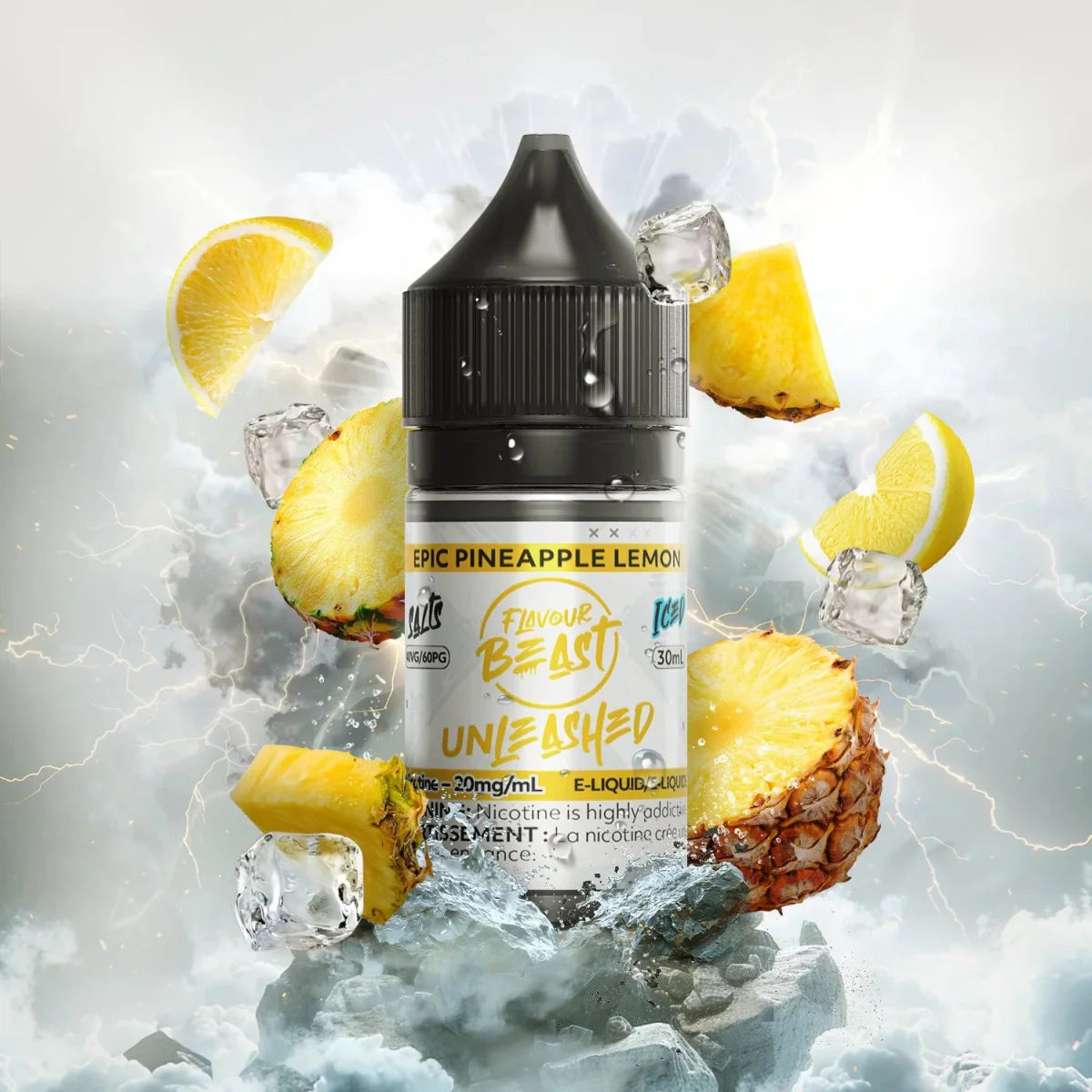 Epic Pineapple Lemon Unleashed by Flavour Beast - Salt Nic Vape Juice - Vapeshop Mania