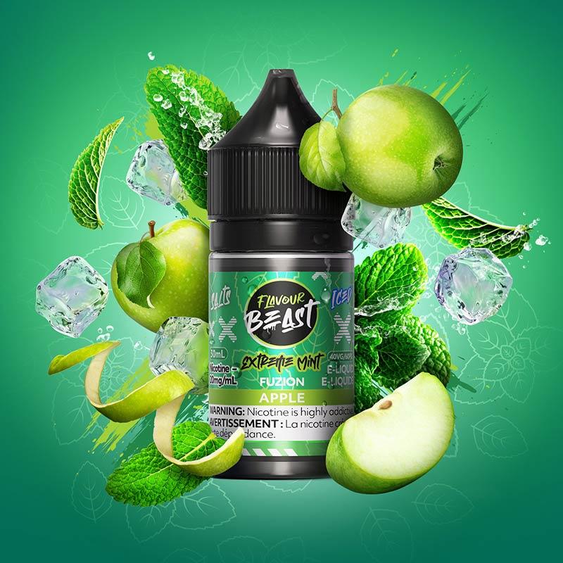 Extreme Mint Fuzion Apple (Iced) by Flavour Beast - Salt Nic Vape Juice - Vapeshop Mania