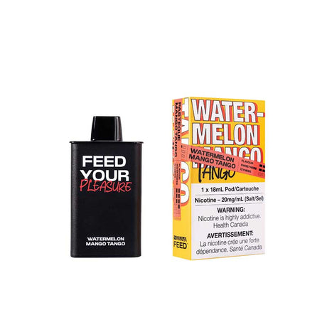 Shop FEED 9000 Puffs Pre-filled Pod - Watermelon Mango Tango - at Vapeshop Mania