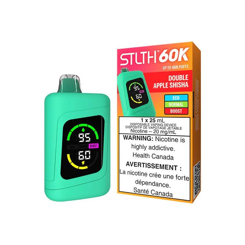 STLTH - STLTH 60K Disposable - Double Apple Shisha - Psycho Vape