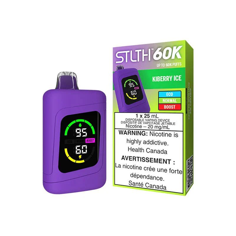 STLTH - STLTH 60K Disposable - Kiberry Ice - Psycho Vape