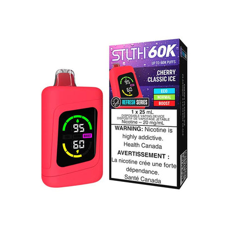 STLTH - STLTH 60K Disposable Refresh Series - Cherry Classic Ice - Psycho Vape