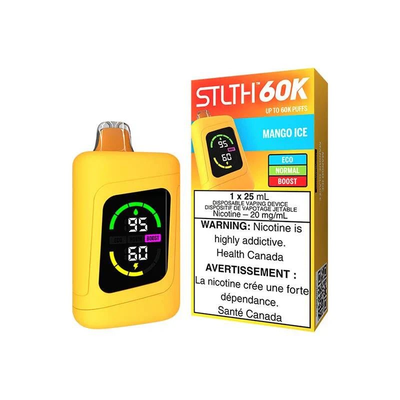 STLTH - STLTH 60K Disposable Refresh Series - Mango Ice - Psycho Vape