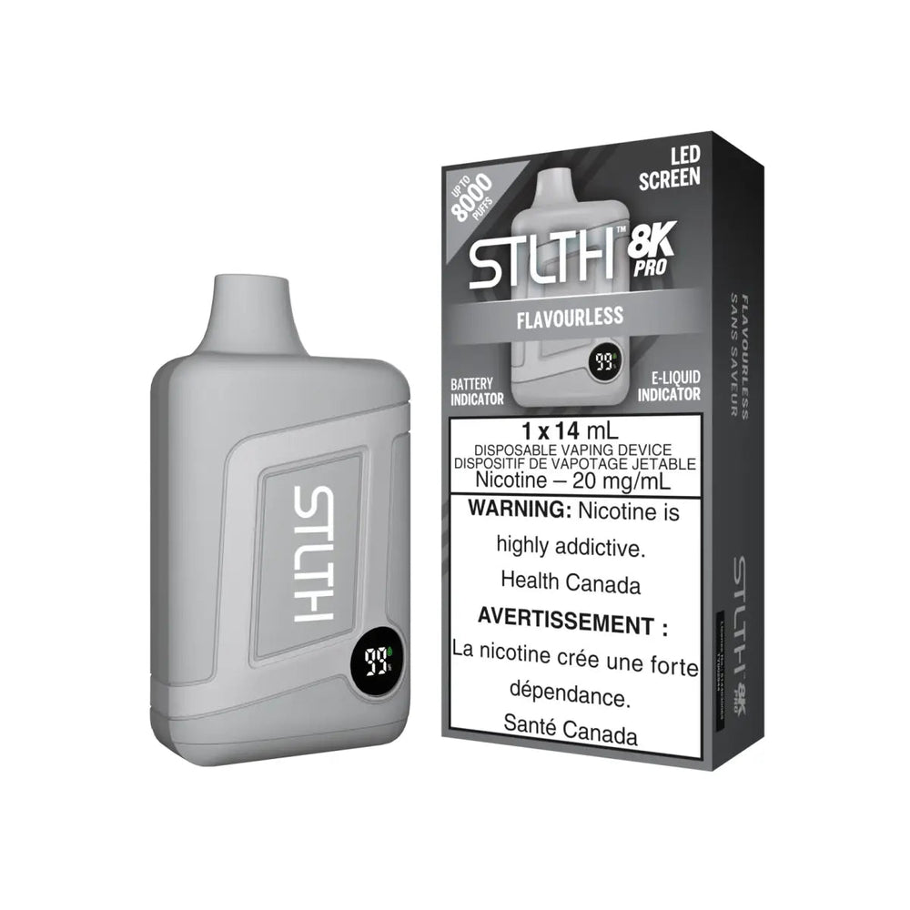 STLTH - STLTH 8K Pro Disposable - Flavourless - Psycho Vape
