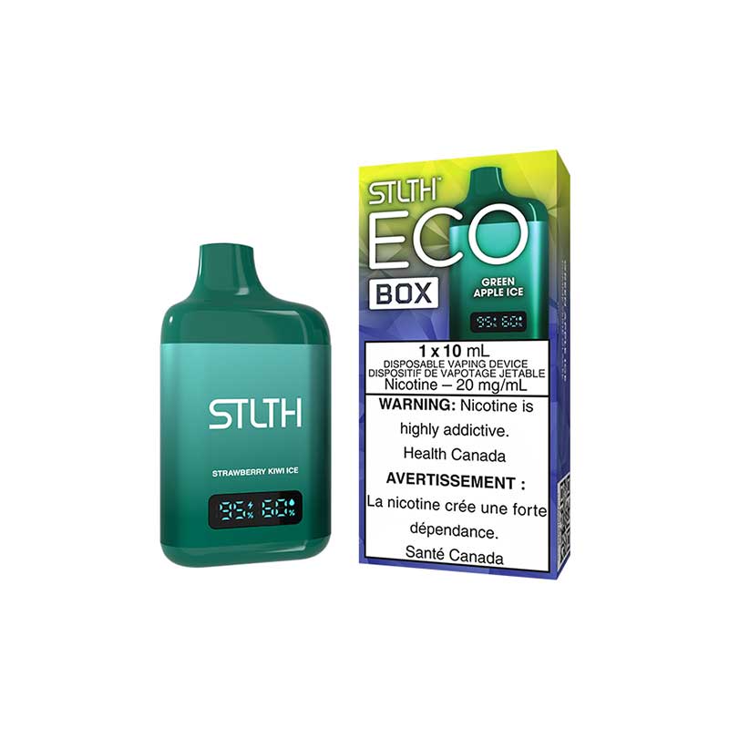 STLTH - STLTH ECO BOX Disposable - Green Apple Ice - Psycho Vape