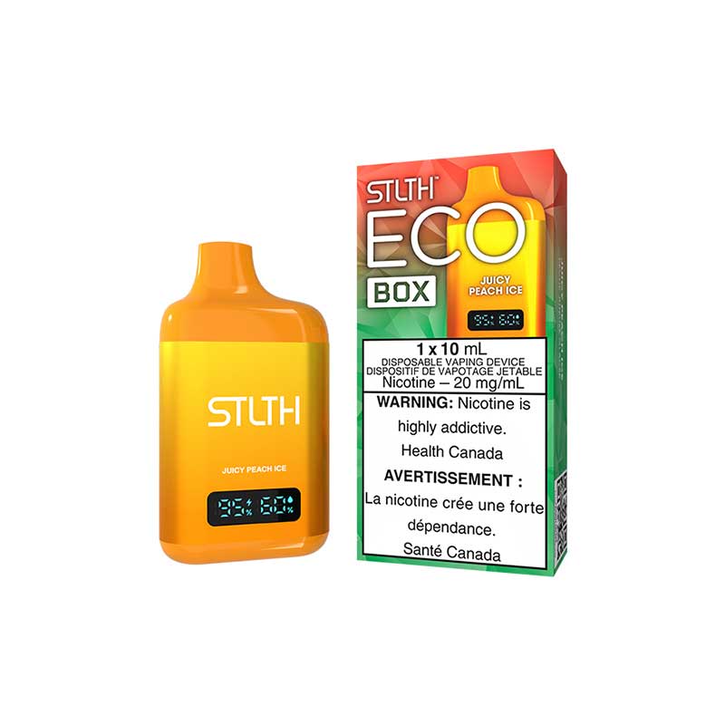 STLTH - STLTH ECO BOX Disposable - Juicy Peach Ice - Psycho Vape