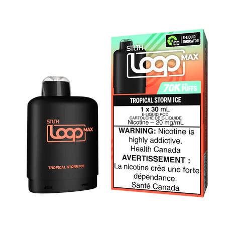 STLTH - STLTH LOOP MAX 70K Pod Pack - Tropical Storm Ice - Psycho Vape