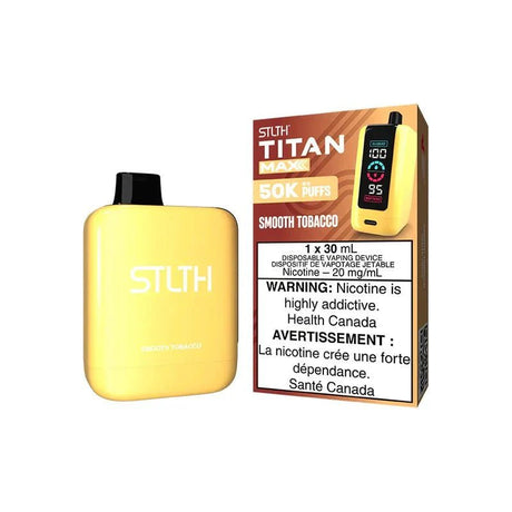 STLTH - STLTH Titan MAX 50K Disposable - Smooth Tobacco - Psycho Vape