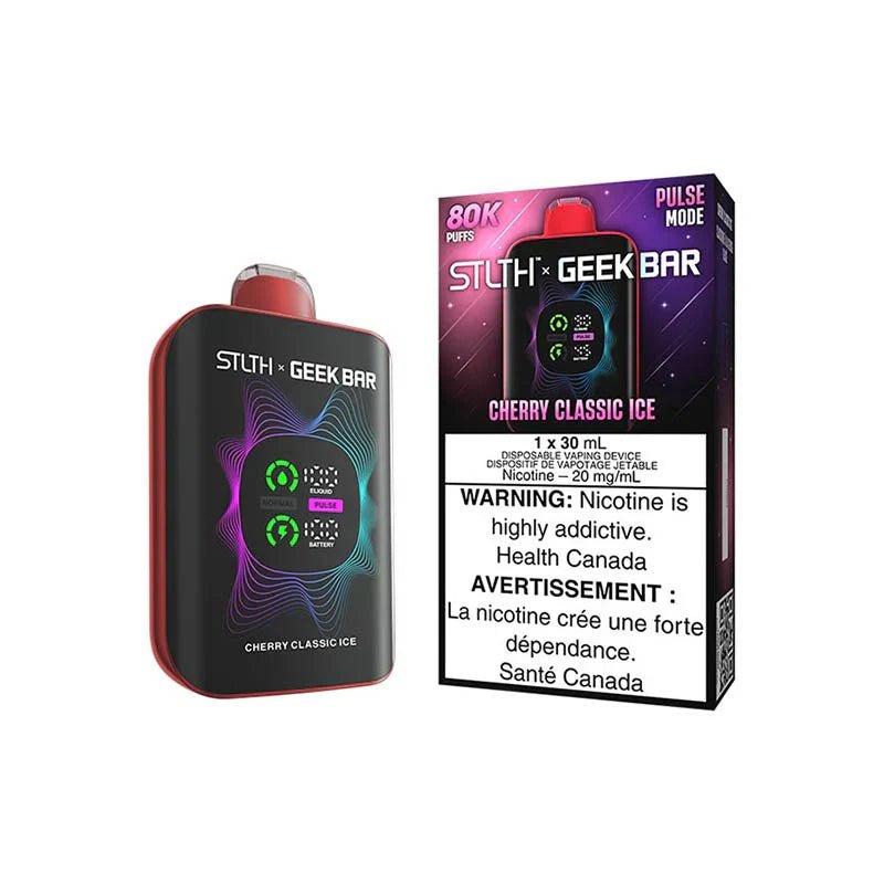 STLTH - STLTH x Geek Bar 80K Disposable - Cherry Classic Ice - Psycho Vape