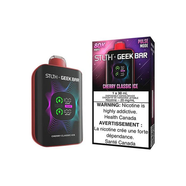 STLTH - STLTH x Geek Bar 80K Disposable - Cherry Classic Ice - Psycho Vape