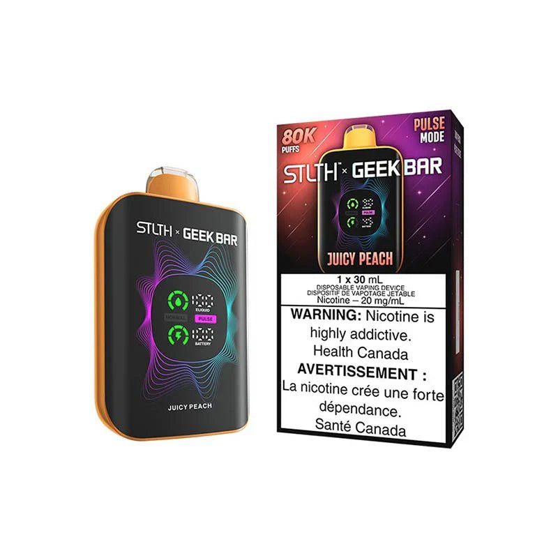 STLTH - STLTH x Geek Bar 80K Disposable - Juicy Peach - Psycho Vape