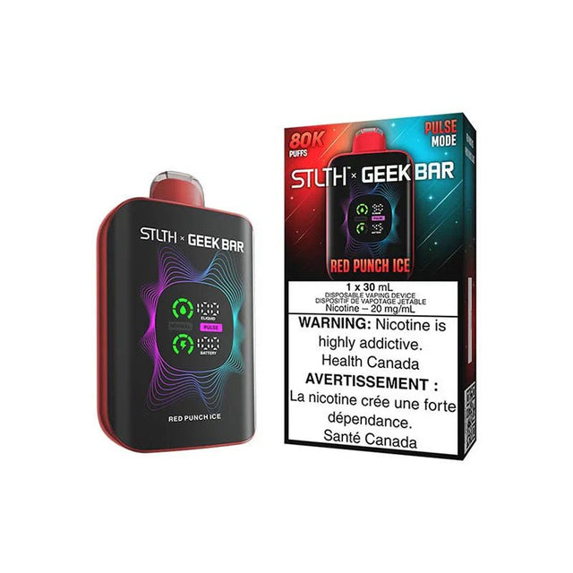 STLTH - STLTH x Geek Bar 80K Disposable - Red Punch Ice - Psycho Vape