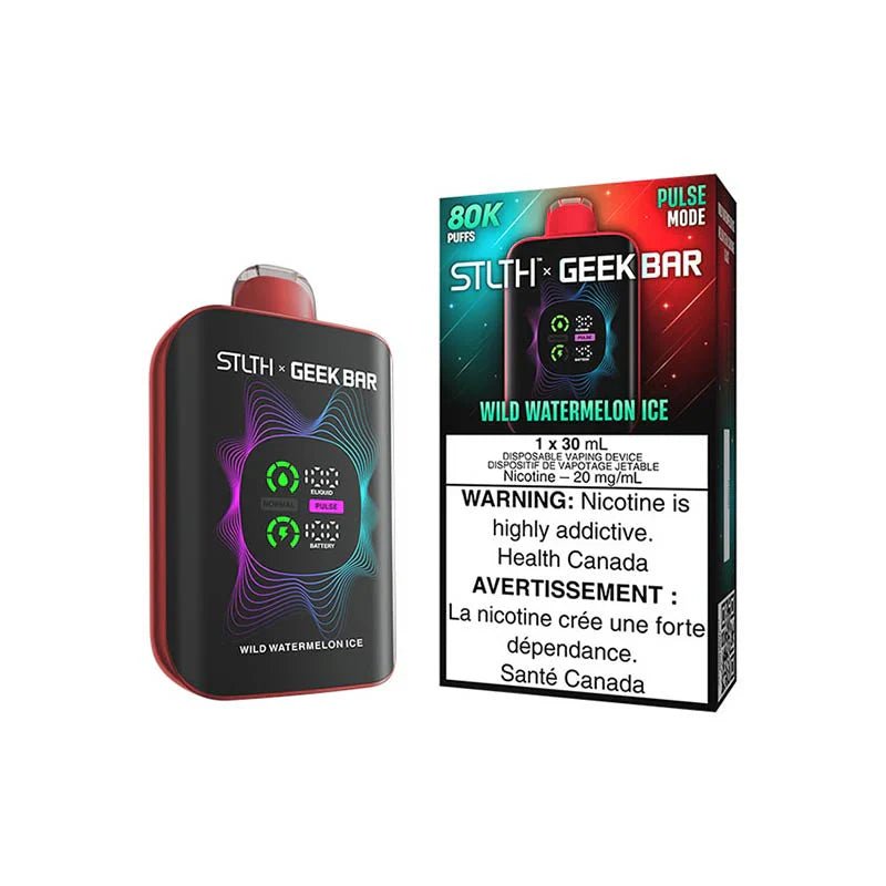 STLTH - STLTH x Geek Bar 80K Disposable - Wild Watermelon Ice - Psycho Vape