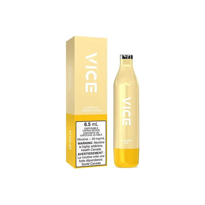 Shop VICE 2500 Disposable - Banana Ice - at Vapeshop Mania