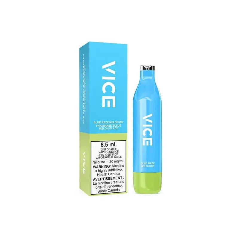 Shop VICE 2500 Disposable - Blue Razz Melon Ice - at Vapeshop Mania