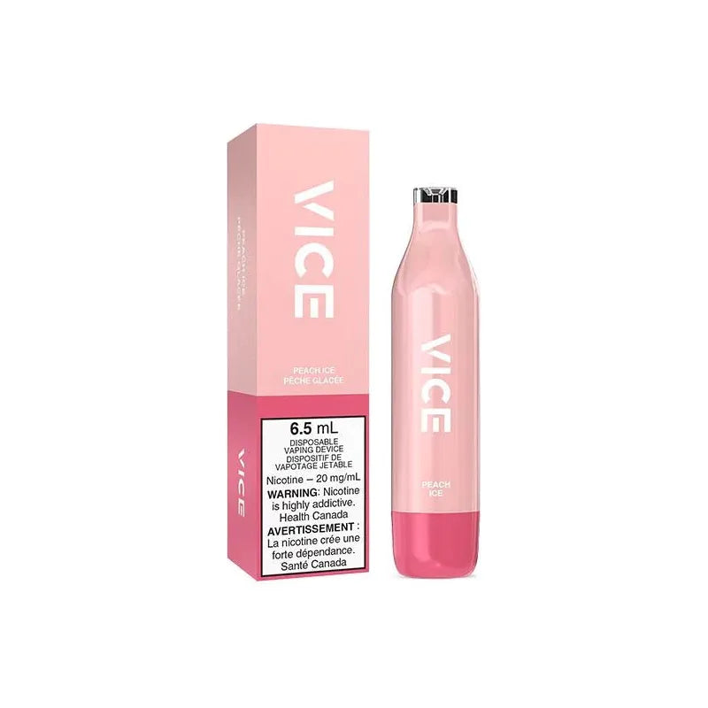 Shop VICE 2500 Disposable - Peach Ice - at Vapeshop Mania