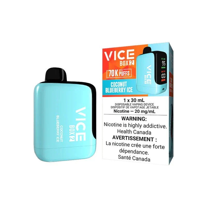 VICE - VICE BOX 2 70K Disposable - Coconut Blueberry Ice - Psycho Vape