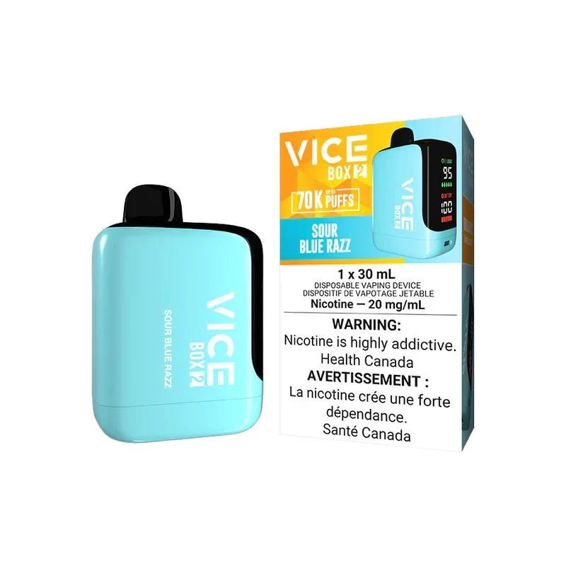 VICE - VICE BOX 2 70K Disposable - Sour Blue Razz - Psycho Vape