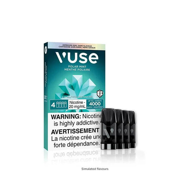 VUSE - VUSE Pods - Polar Mint (4 pk) - Psycho Vape