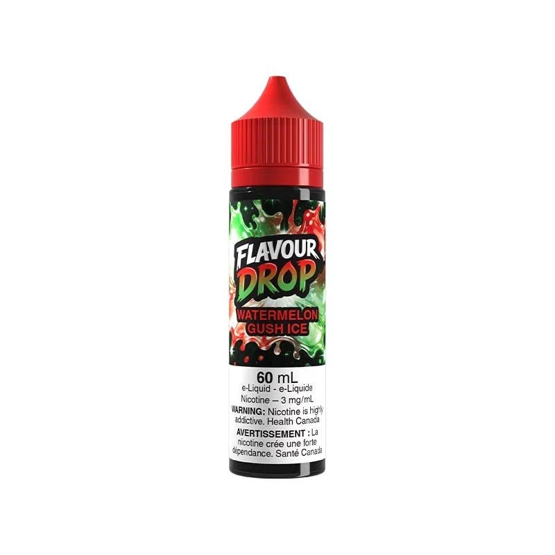 Watermelon Gush Ice 60mL E-Liquid – Flavour Drop - Psycho Vape