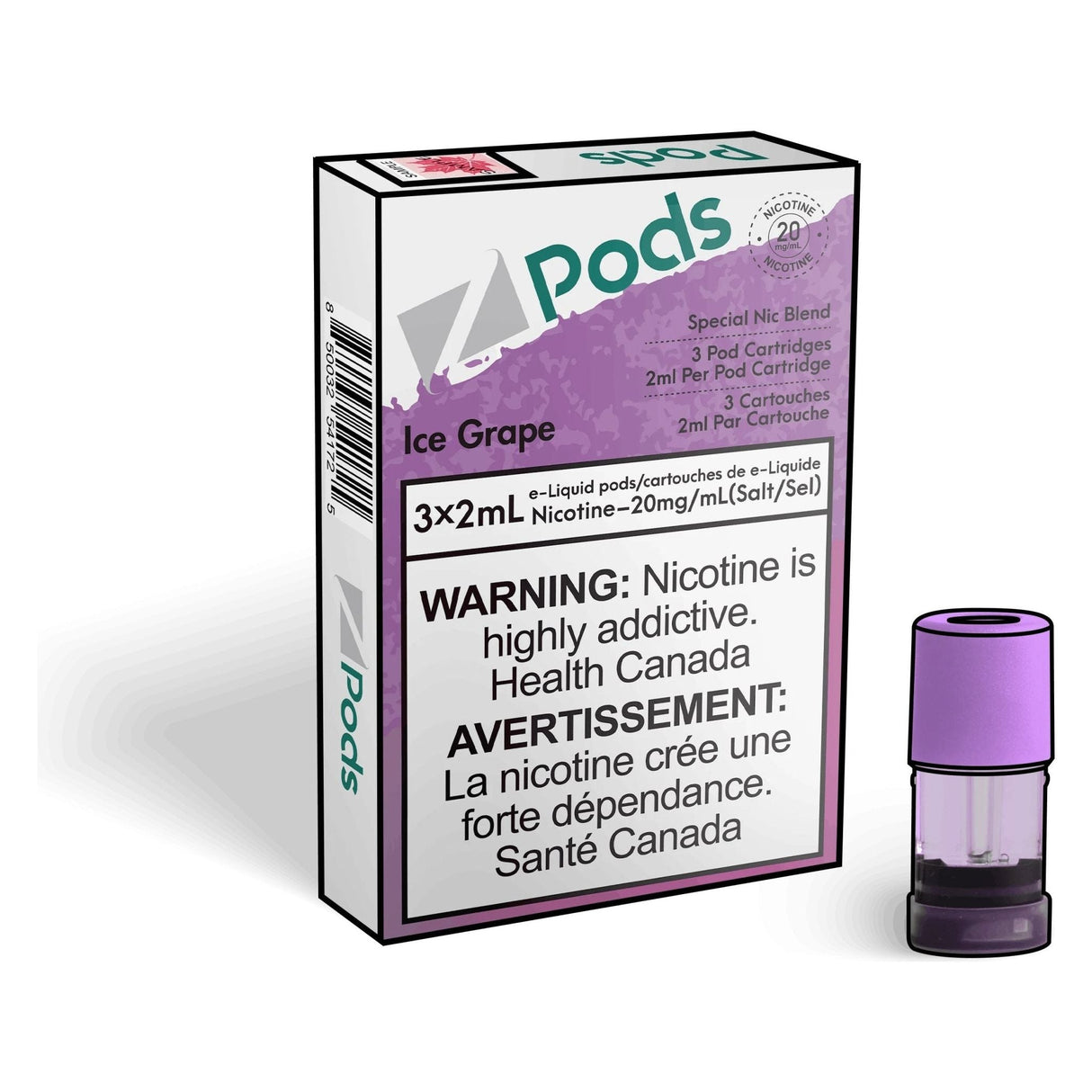 Z pods - Ice Grape - Vapeshop Mania