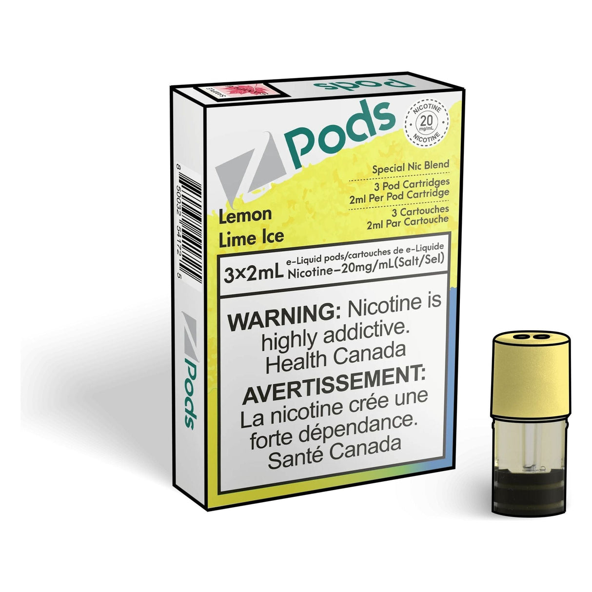 Z pods - Lemon Lime Ice - Vapeshop Mania