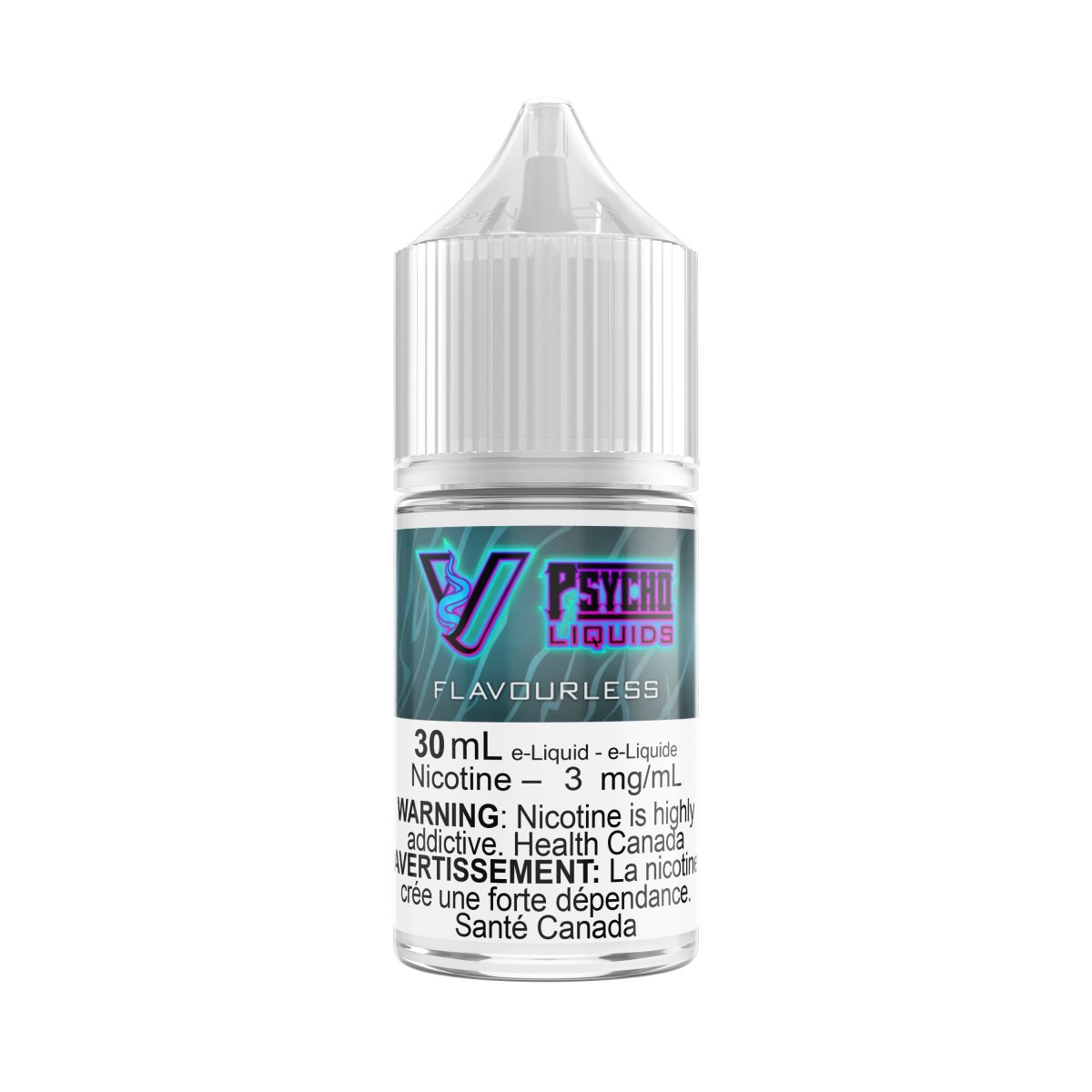 Psycho Vape - Psycho Liquids - 30mL - Flavourless - Psycho Vape