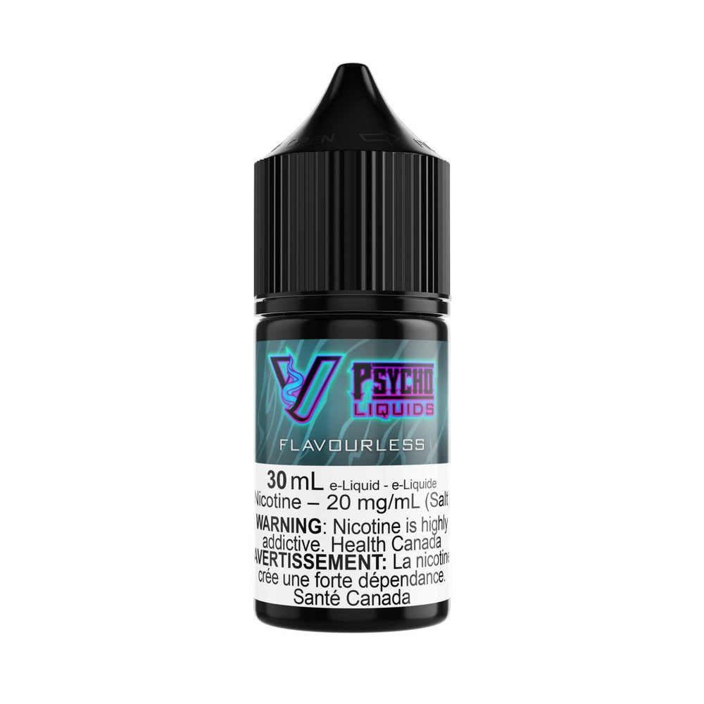 Psycho Vape - Psycho Liquids - 30mL SALT - Flavourless - Psycho Vape