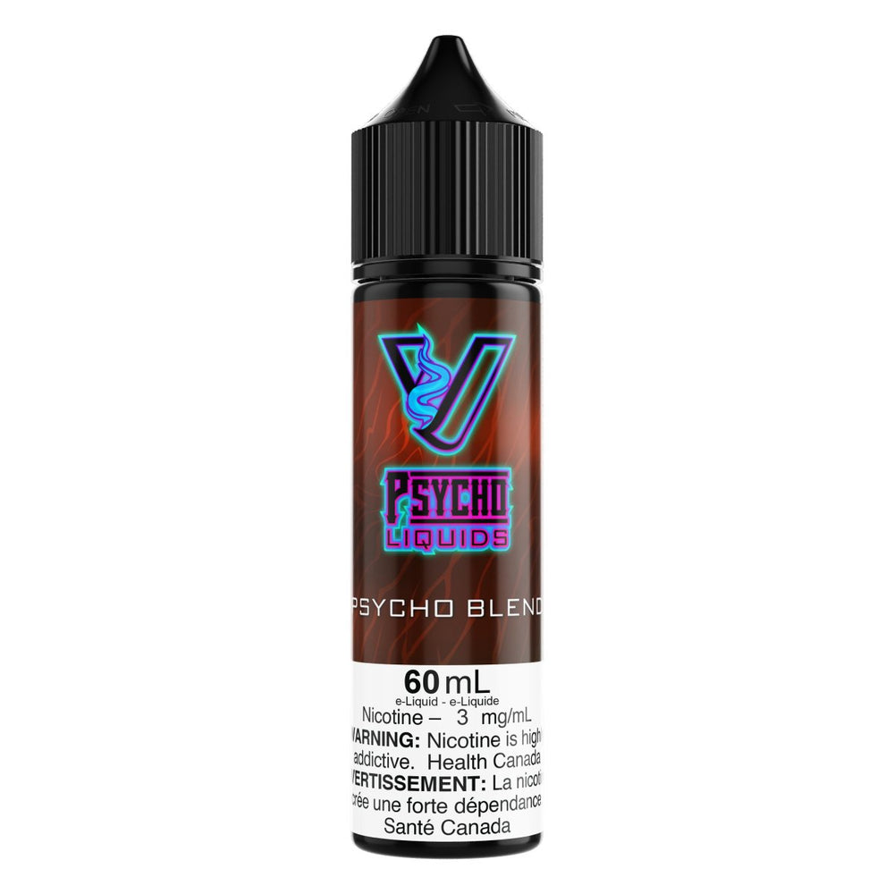 Psycho Vape - Psycho Liquids - 60mL - Psycho Blend (Virginia Tobacco) - Psycho Vape