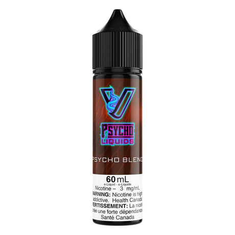 Psycho Vape - Psycho Liquids - 60mL - Psycho Blend (Virginia Tobacco) - Psycho Vape