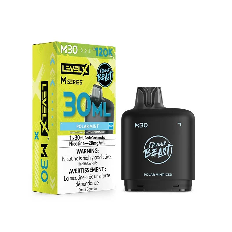 Level X M Series Pod - Flavour Beast - Polar Mint Iced