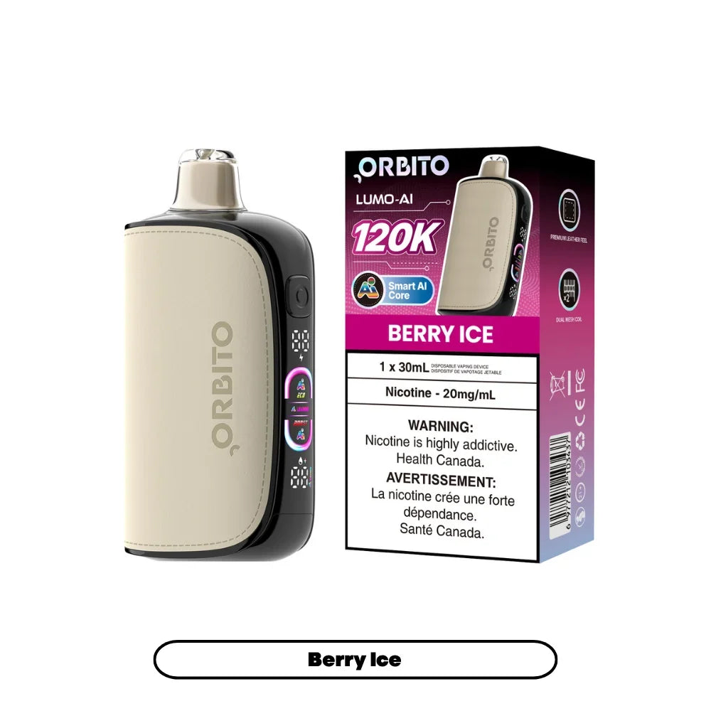 Berry Ice – Orbito Lumo AI 120K Disposable Vape