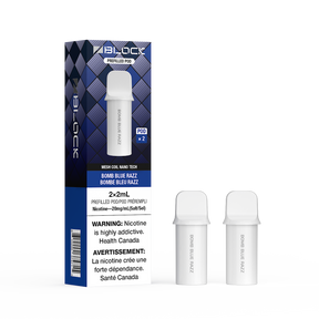 Bomb Blue Razz – ZBlock 2mL Pod 2-Pack Prefilled Pod