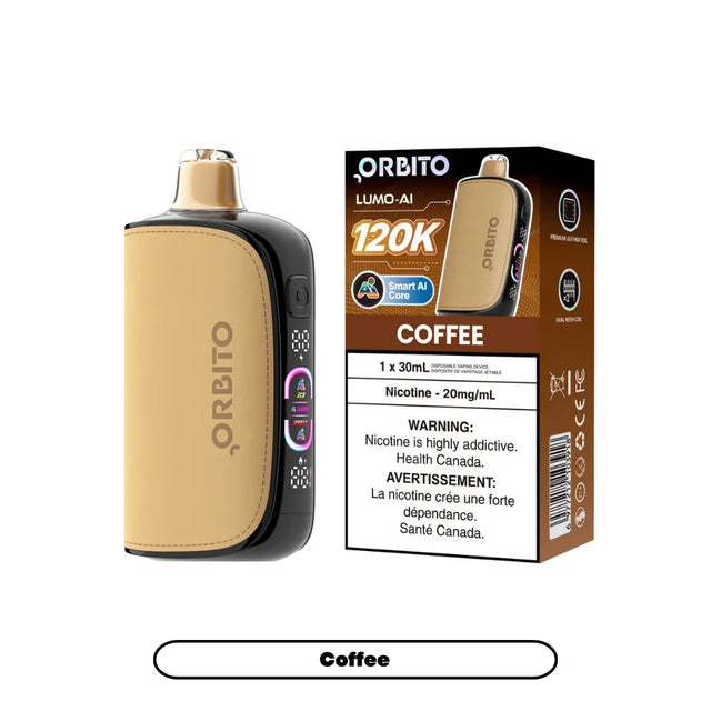 Coffee – Orbito Lumo AI 120K Disposable Vape