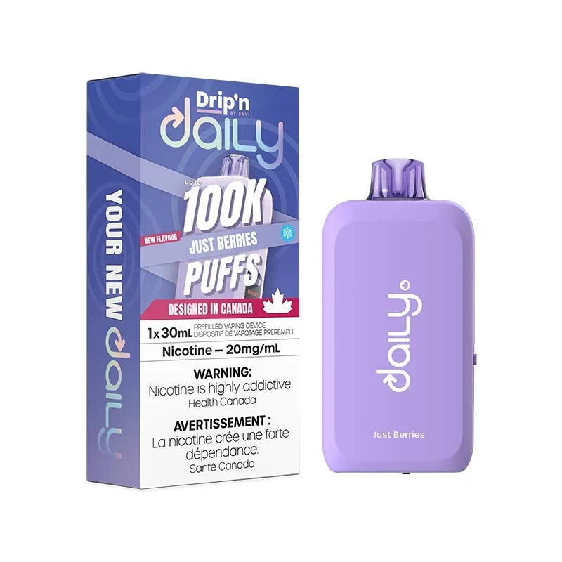 Just Berries – Drip'n by Envi Daily 100K Disposable Vape