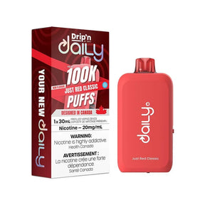 Just Red Classic – Drip'n by Envi Daily 100K Disposable Vape