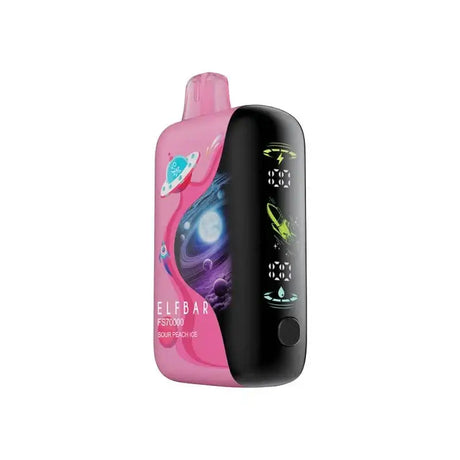 ELF Bar FS70K - Sour Peach Ice - Disposable Vape - Psycho Vape