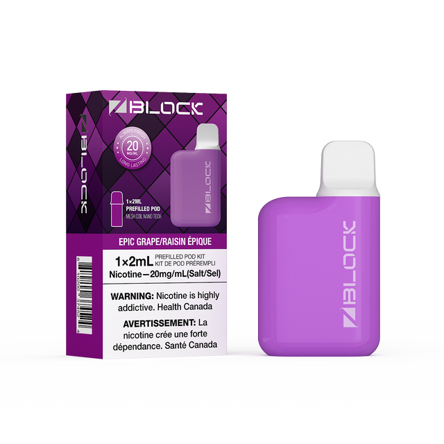 Epic Grape – ZBlock 2mL Starter Kit