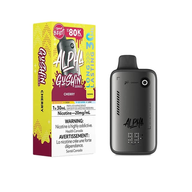 Gushin Cherry Disposable Vape – Flavour Beast Alpha 80K