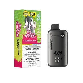 Gushin S. Raspberry Lemon Disposable Vape – Flavour Beast Alpha 80K