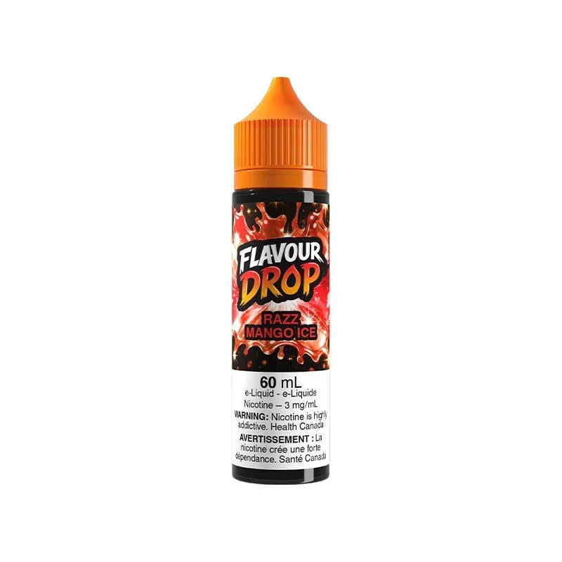 Razz Mango Ice 60mL E-Liquid – Flavour Drop
