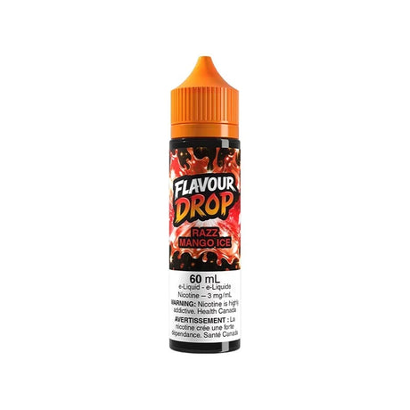 Razz Mango Ice 60mL E-Liquid – Flavour Drop